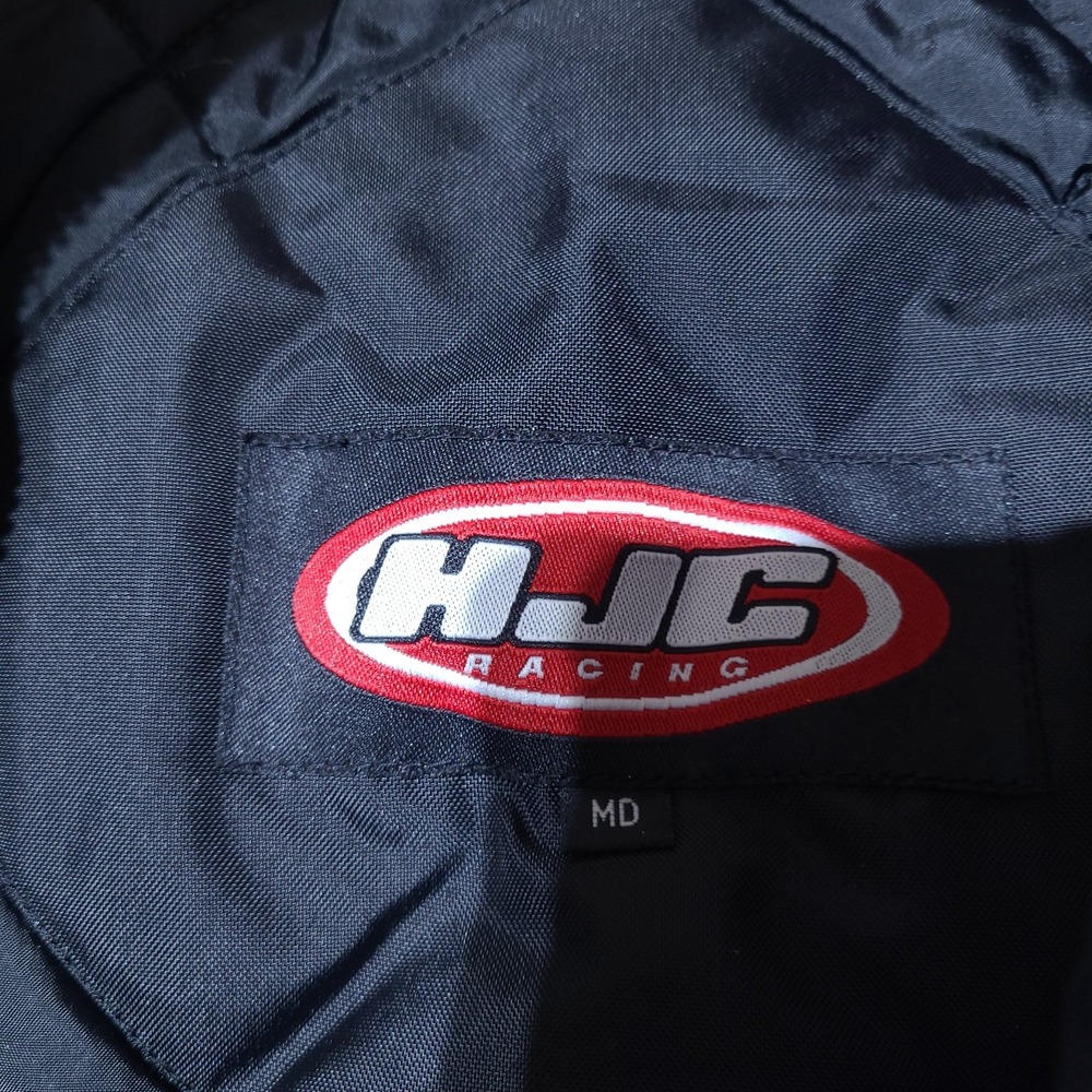 HJC Jacket Womens Medium Snowmobile Racing Dual Zip Quilted Lining - Picture 13 of 16